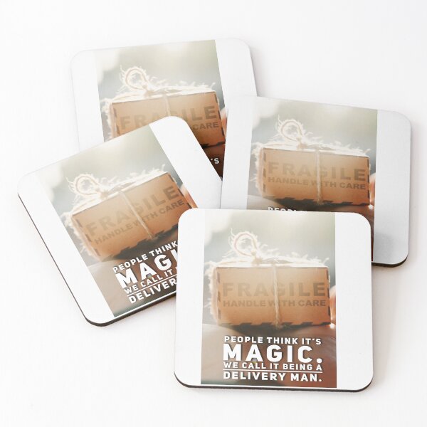 Item preview, People Think It's Magic, we call it being a Delivery Man! designed and sold by BoutThe90s.