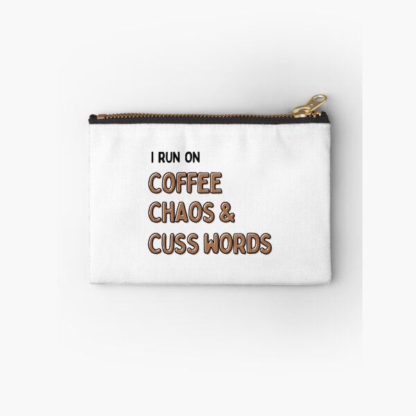 Item preview, I Run on Coffee, Chaos, and Cuss Words T-shirt,Funny Coffee Tee,Run on Coffee and Chaos Shirt,Unisex Tshirt. designed and sold by Babe3955.