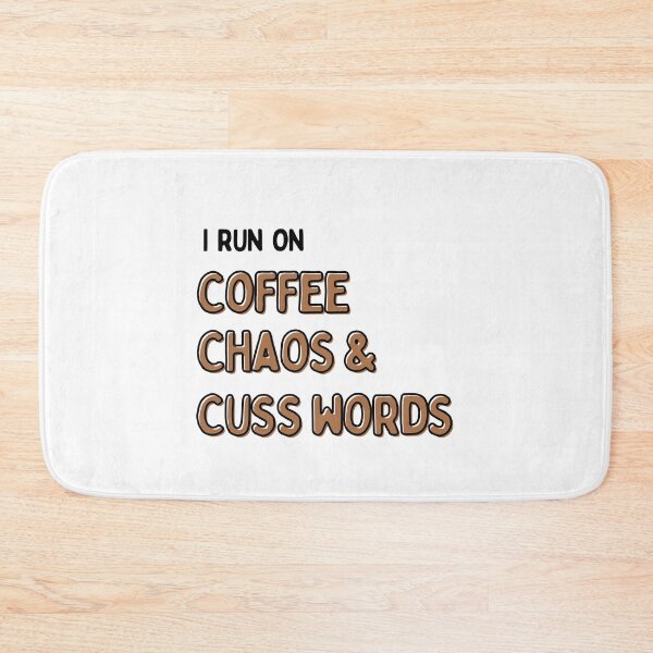 Item preview, I Run on Coffee, Chaos, and Cuss Words T-shirt,Funny Coffee Tee,Run on Coffee and Chaos Shirt,Unisex Tshirt. designed and sold by Babe3955.