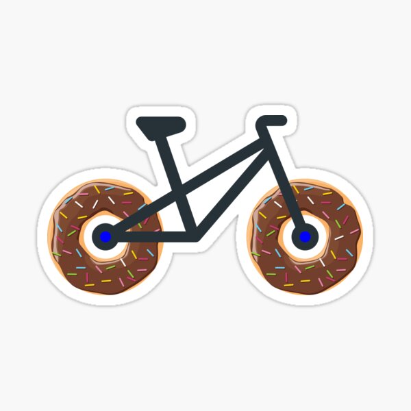 Fat Bike Dark (No Logo) Sticker