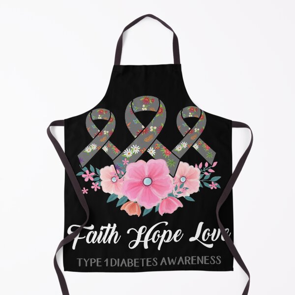 Item preview, Faith Hope Love Type 1 Diabetes Awareness designed and sold by frechettee.