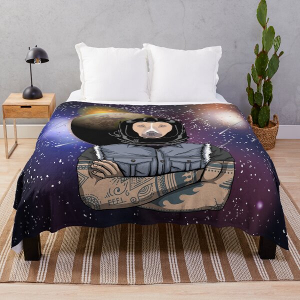 Item preview, Amstaff Pitbull canine astronaut designed and sold by Brinax.