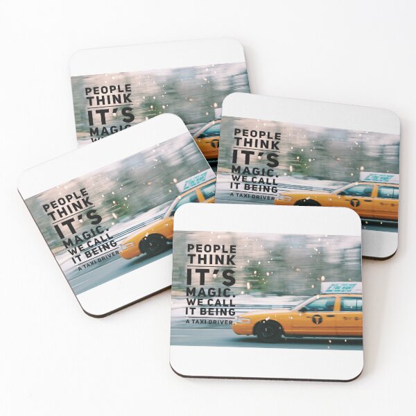 Item preview, People Think It's Magic, we call it being a Taxi Driver! designed and sold by BoutThe90s.