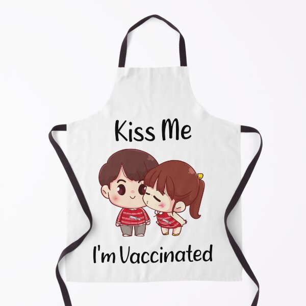 Item preview, kiss me I'm vaccinated. valentine gift designed and sold by DANT-shirts.