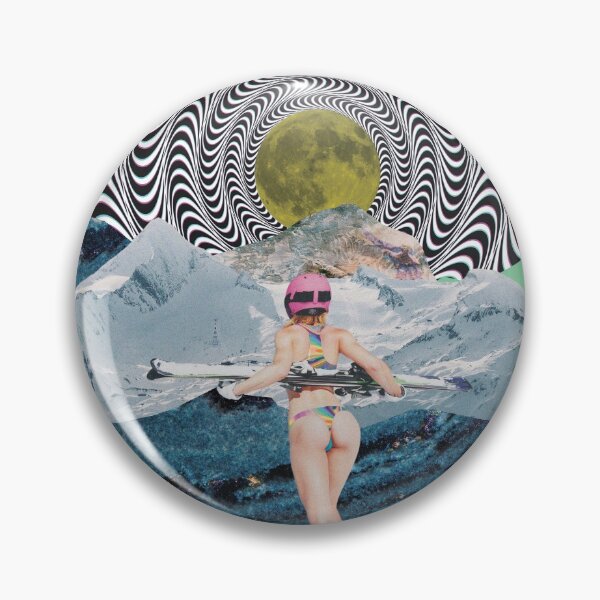 Item preview, Psychedelic Ski Babe designed and sold by WBC ..