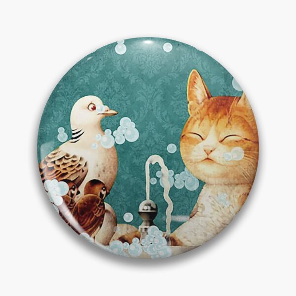 Item preview, Cat and bird Get Naked Unless You Are Just Visiting Don't Make It Weird designed and sold by SeanRichar.
