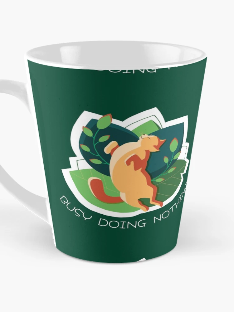 Thumbnail 3 of 4, Coffee Mug, Busy doing nothing designed and sold by Ranedel.