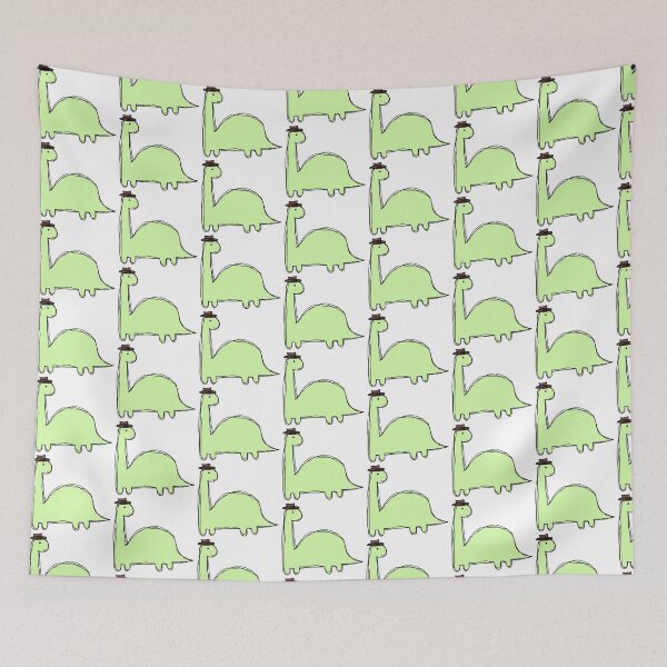 Item preview, Henry: A Little Green Dino With a Hat designed and sold by irlecates.