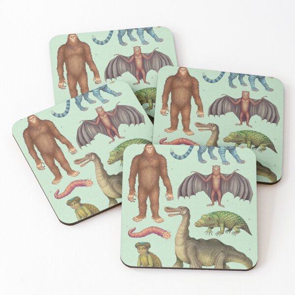 Item preview, Cryptids of Asia, Cryptozoology species designed and sold by Cabinet Of Curiosities by Vlad.