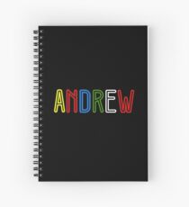 Andrew - Your Personified Merchandise Spiral Notebook