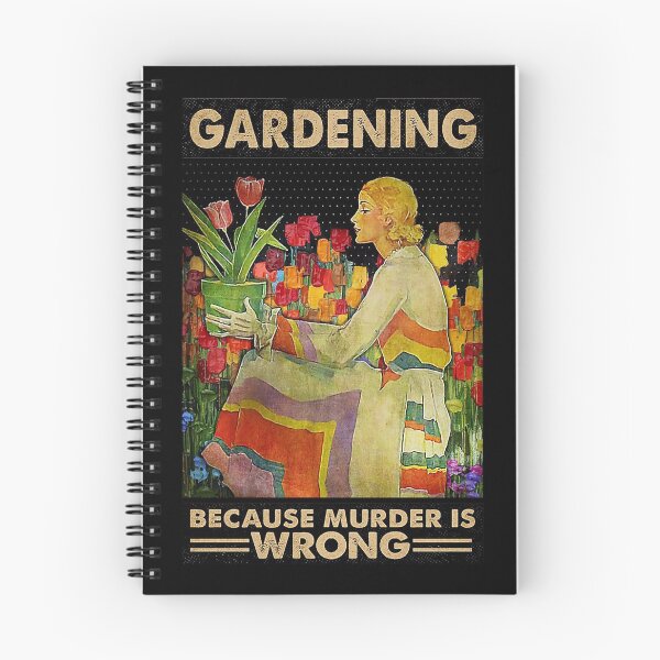 Item preview, Gardener women Gardening because murder is wrong  designed and sold by SeanRichar.