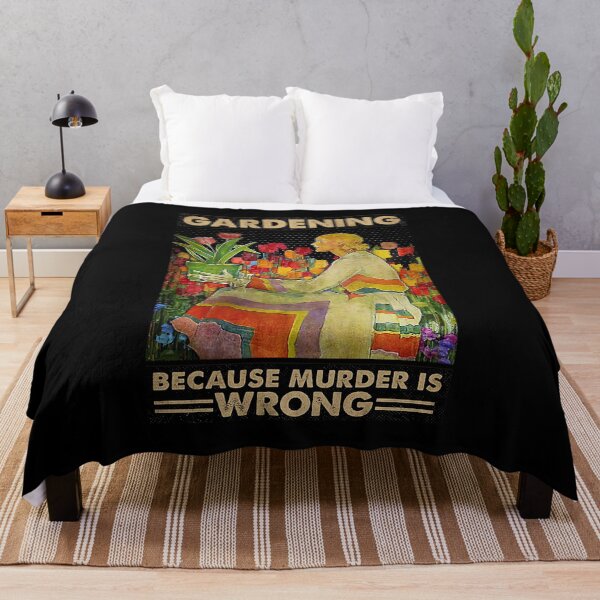 Item preview, Gardener women Gardening because murder is wrong designed and sold by SeanRichar.