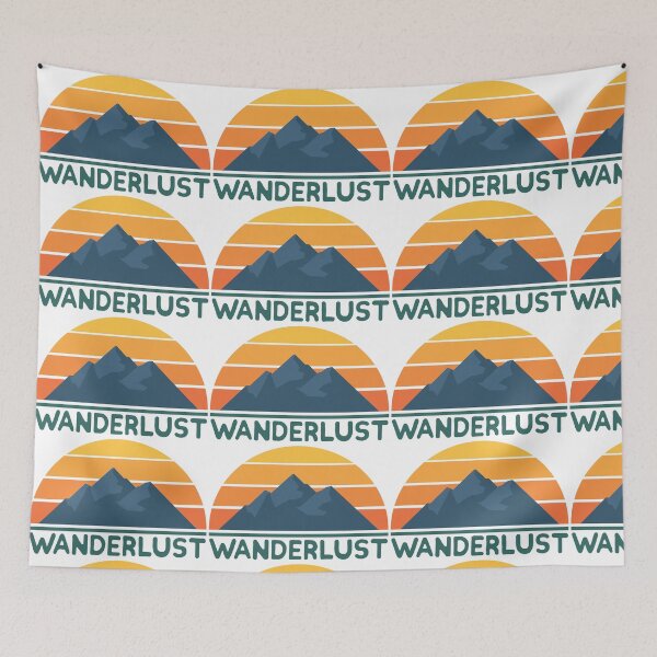 Item preview, wanderlust,adventure designed and sold by ToufikTech.