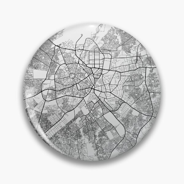 Item preview, Kano City Map of Nigeria - Light designed and sold by deMAP.