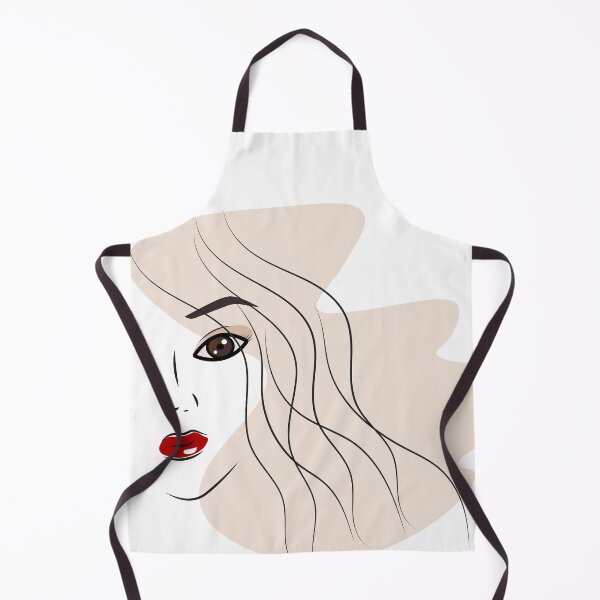 Item preview, Abstract minimalistic portrait of a stylish girl.  designed and sold by TanaLuna.