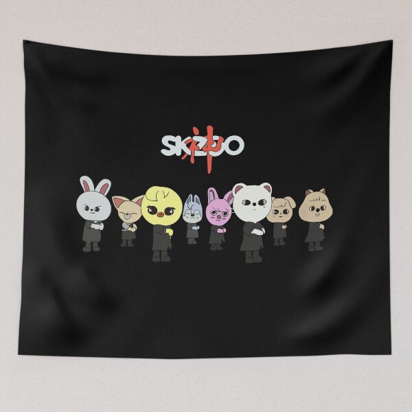 Item preview, Stray Kids sticker pack - SKZoo designed and sold by Amy Hearts.