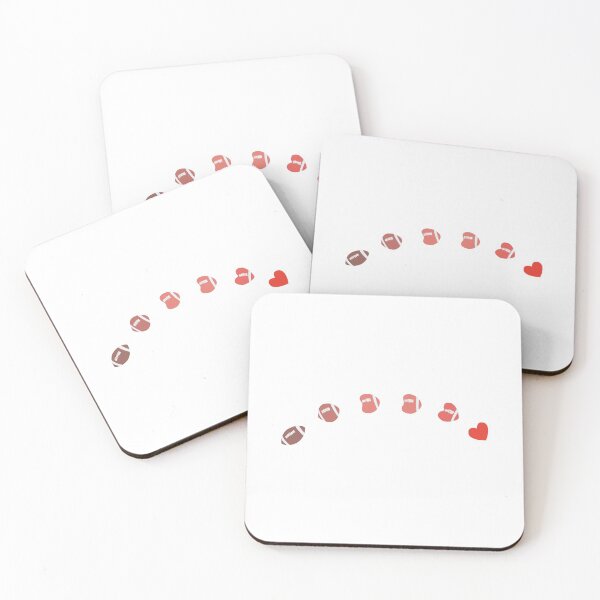 Item preview, Love American Football - Gridiron Fans Heart designed and sold by idovedesign.