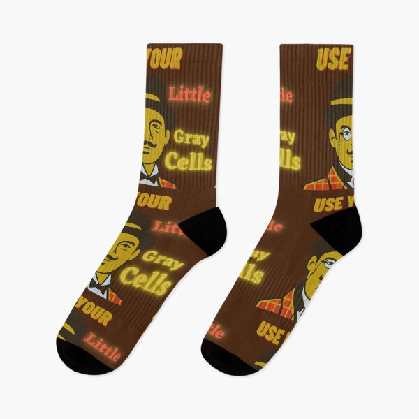 Item preview, Poirot character, use your little gray cells! designed and sold by Sara 2000.