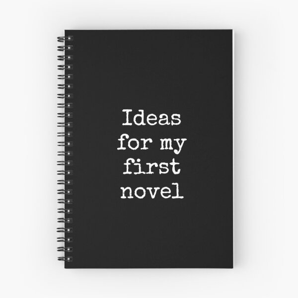 Item preview, Ideas For My First Novel designed and sold by UrbaneLibra.
