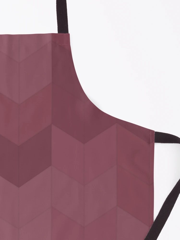 Thumbnail 3 of 6, Apron, Large Red Pastel Pattern designed and sold by Inimma.