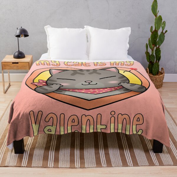 Item preview, My Cat is My Valentine Tabby Cat designed and sold by Takeda-art.