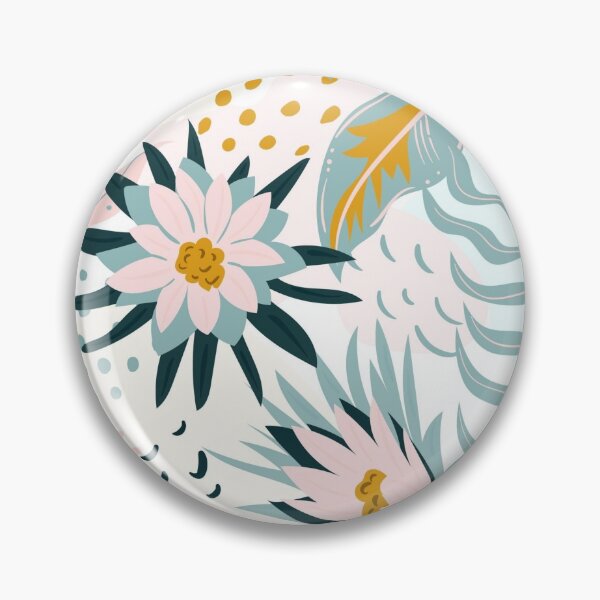 Item preview, The retro baby pink floral designed and sold by Banvilla.