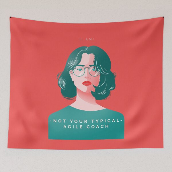 Item preview, "I am not your typical agile coach" designed and sold by Salma Satya & Co.