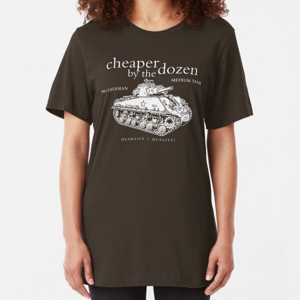 M4 Sherman Tank Slim Fit T-Shirt