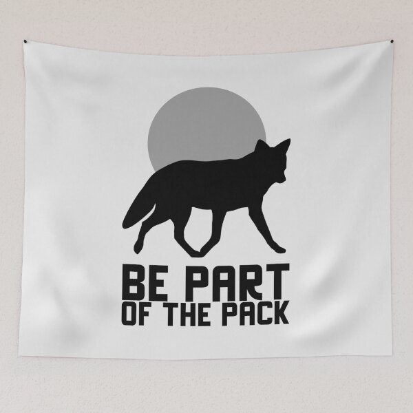 Item preview, Be Part of the Pack - Wild Wolf designed and sold by ManiaTeec.