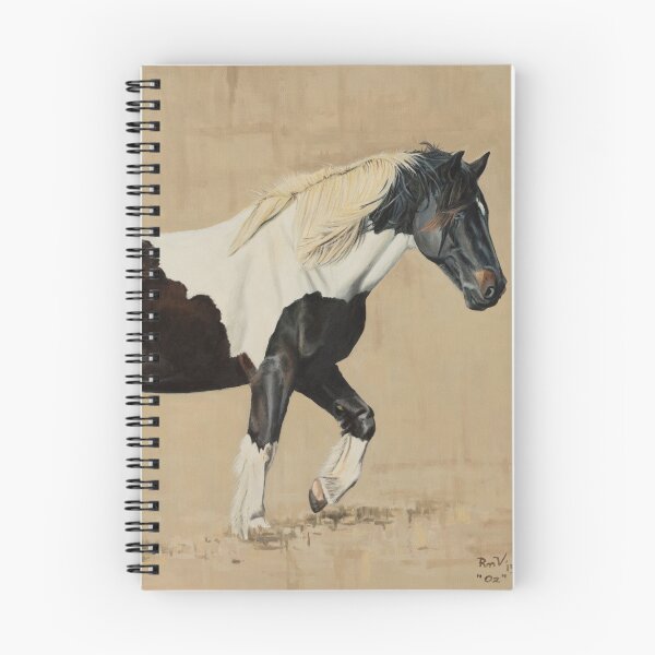 Item preview, "Oz" - Trekking horse from La Vallée des Cerfs in France designed and sold by RmvPortraitsArt.