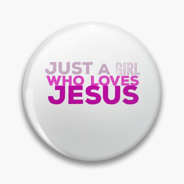Item preview, Just a girl who loves Jesus design  designed and sold by papaipapai198.