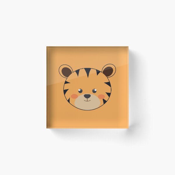 Item preview, Cute Tiger Head For Kids #1 designed and sold by SalahBlt.