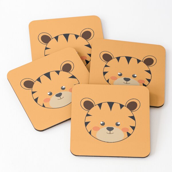 Item preview, Cute Tiger Head For Kids #1 designed and sold by SalahBlt.