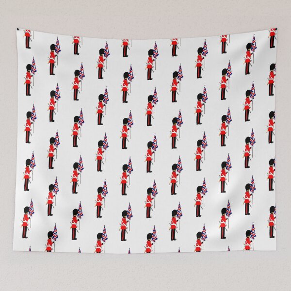 Item preview, British soldier with Flag designed and sold by iancoppack.