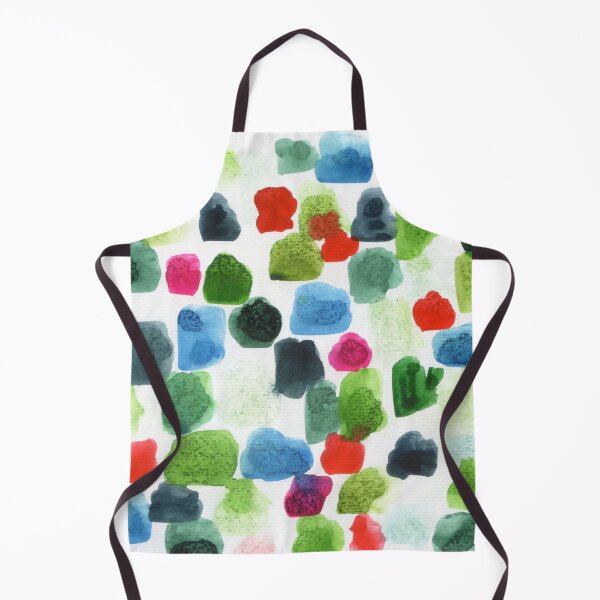 Item preview, abstract pattern in green, blue and red designed and sold by kosarandrea.