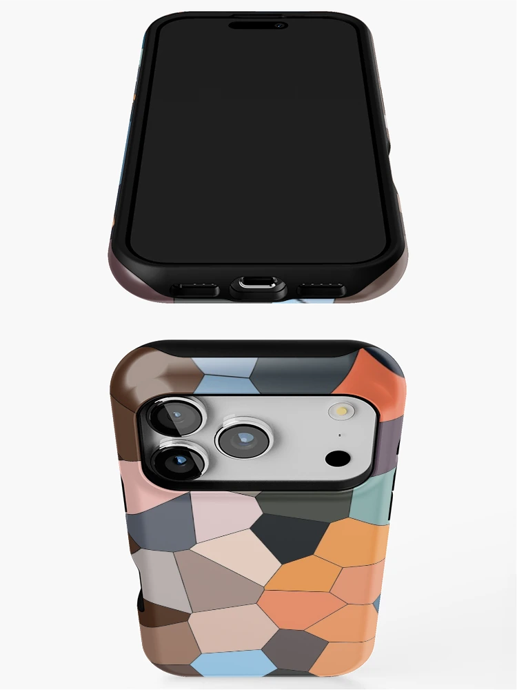 Thumbnail 3 of 4, iPhone Case, Fancy Colorful Pattern designed and sold by MagicSpread.