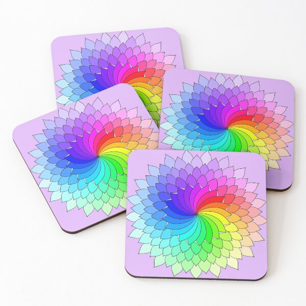 Item preview, 21 point colour wheel mandala  designed and sold by BGStoreAus.