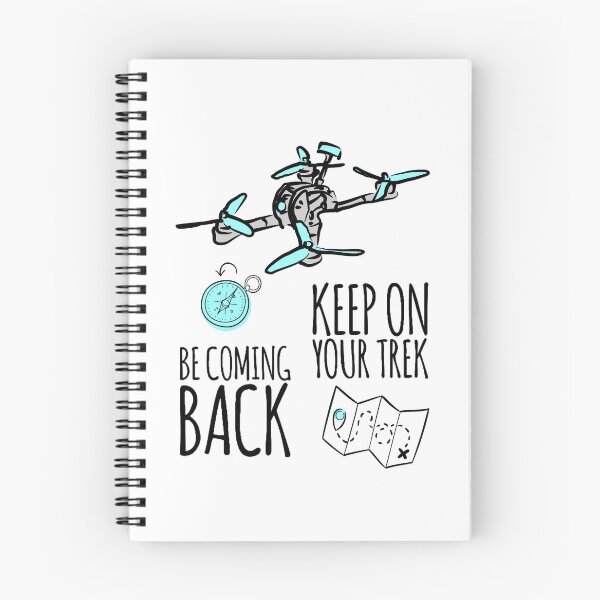 Item preview, Keep On Your Trek, Be Coming Back Funny Drone T-Shirt designed and sold by funpix-shop.