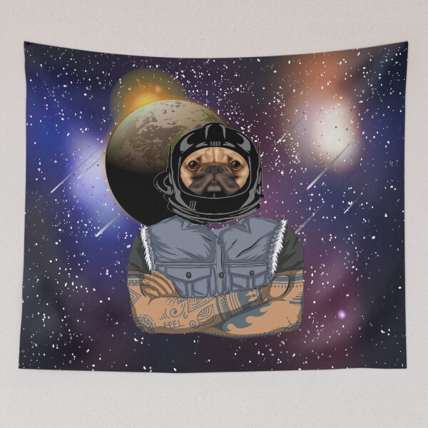 Item preview, French Bulldog Frenchie Astronaut Space designed and sold by Brinax.