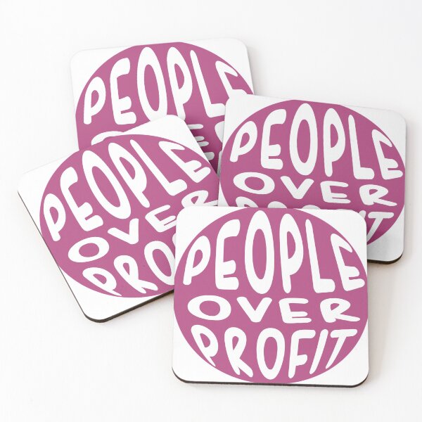 Item preview, People Over Profit - Pink designed and sold by pipeswitz.