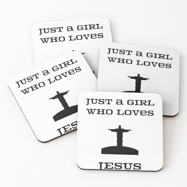 Item preview, Just a girl who loves Jesus designed and sold by kocakashop.