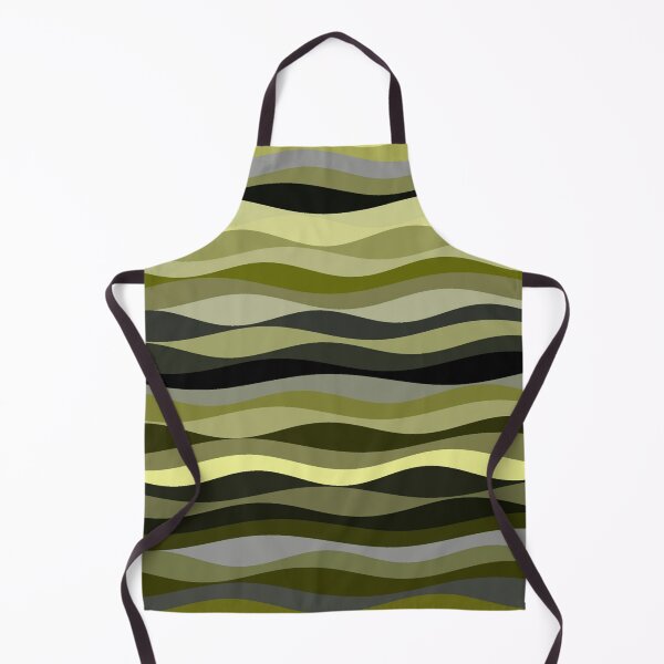 Item preview, Cute Yellow Waves Pattern Background funny gift for digital art lovers designed and sold by AYACHI90.