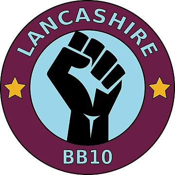 Artwork thumbnail, Burnley Postcode Fist by Rag-Dog