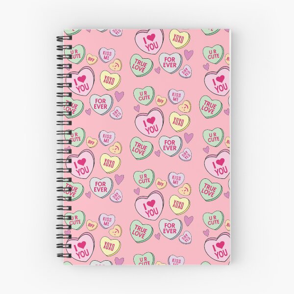 Item preview, Candy Hearts Valentine Conversation Hearts Valentines Day Cute Heart Love Pink Aesthetic Background designed and sold by clothesy7.