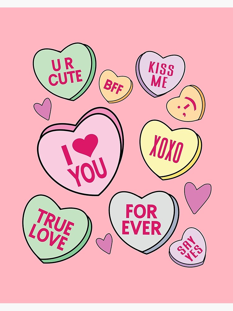 Sweet Talk Candy Valentine Card