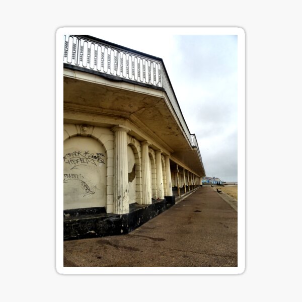 Death of the Seaside - Ramsgate pavillion before superspoons Sticker