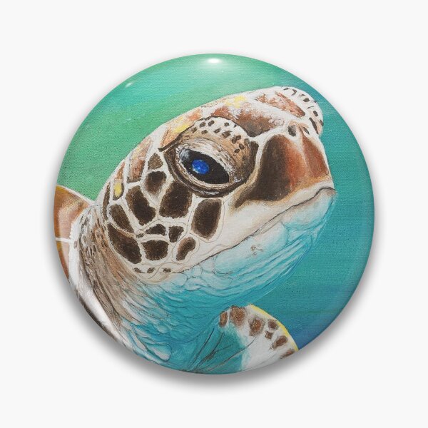 Item preview, Green sea turtle painting designed and sold by Debra Dickson.