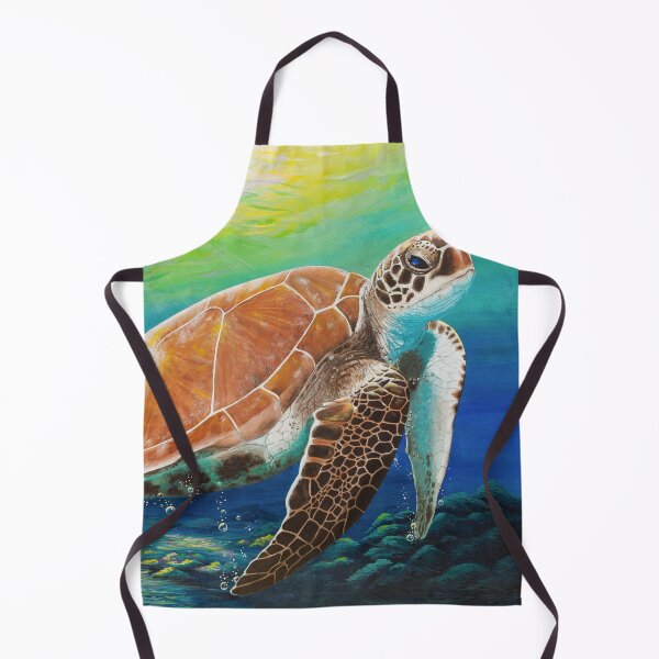 Item preview, Green sea turtle painting designed and sold by Debra Dickson.