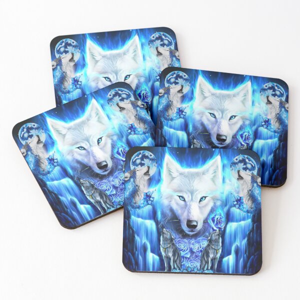 Item preview, Wolf White designed and sold by NinaKhalifa.