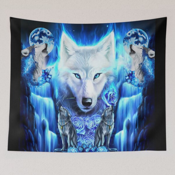 Item preview, Wolf White designed and sold by NinaKhalifa.